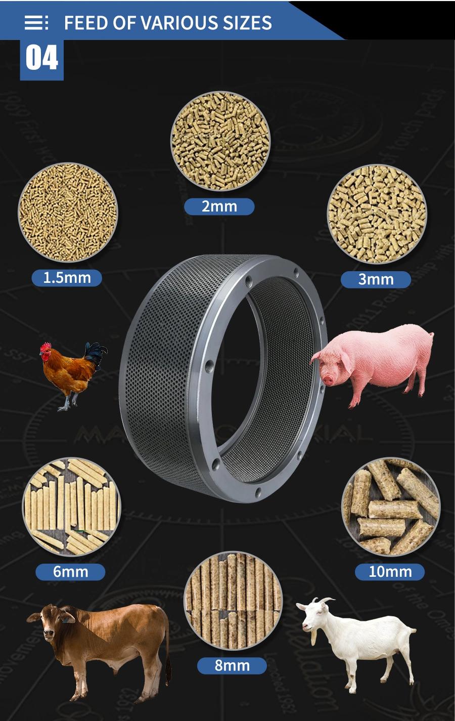 Biomass Wood Pellet Machine Ring Die Pellet Machine Roller Shell Ring Roller Die