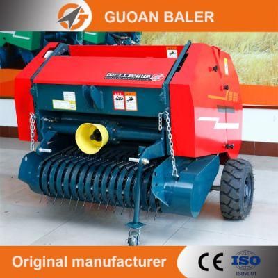 Mini Walk Behind Tractor Farm Implements Small Round Mini Round Hay Baler Machine for Sale