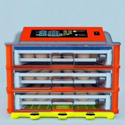 2021 Cheap CE Approved Automatic Incubator for Hatching 138 Eggs with Roller Tray