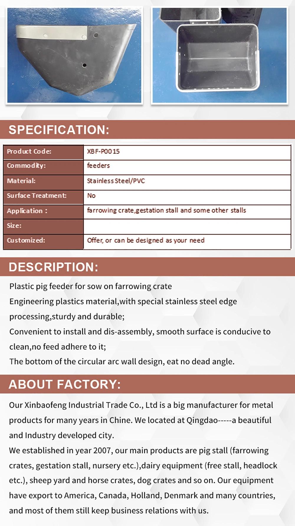 Ss 304 Stainless Steel for Pig Raising Equipment