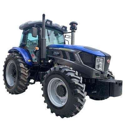 Top Quality Blue 200HP 4WD Large Wheel Agricultural Farm Tractor China Big Wheeled Farming Harrow with Good Price for Sale