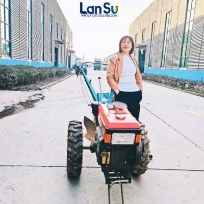 Chinese Manufacturer Two Wheel Mini Motor Motocultor China Cheap Farm Sifang Power Tiller Hand Walking Tractor