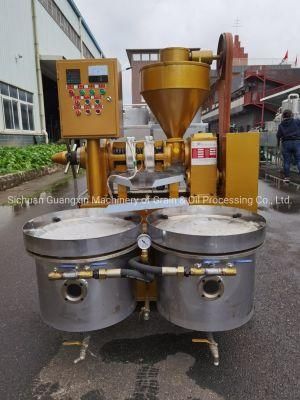 Small Investment 50kg/H Factory Price Combined Cooking Screw Oil Press Machine