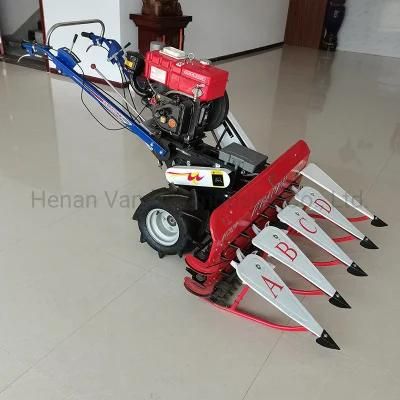 4G120 Mini Combine Harvester Machine Wheat and Rice Reaper for Sale