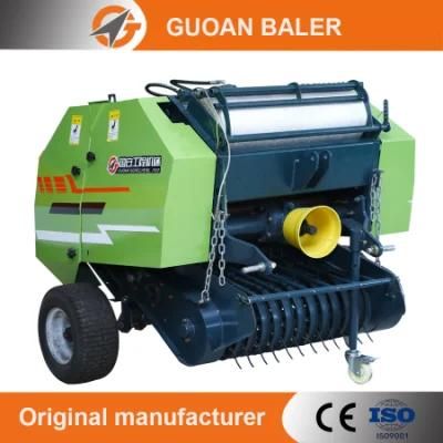 Factory Wholesale Tractor Mounted Pto Automatic 1090 Mini Hay and Straw Baling Machine Mini Round Baler Machine for European Market