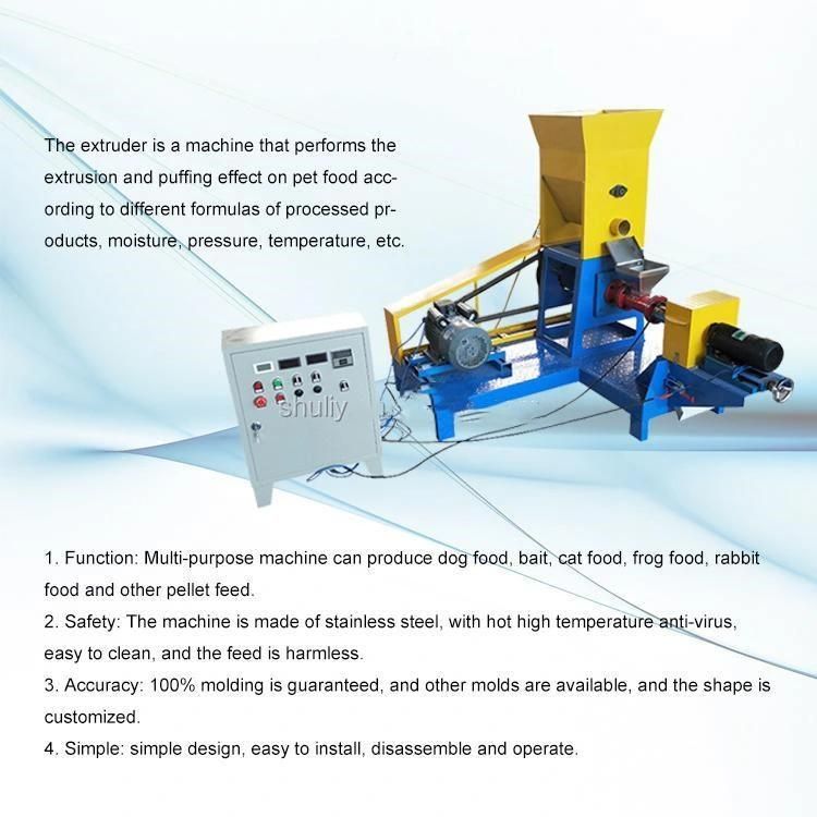Fish Feed Pellet Making Machine Extruder for Farm