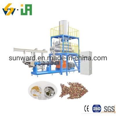 Twin-Screw Fish Food Dryer Drying Machine and Extrusion Equipment Fish Food Processing Device