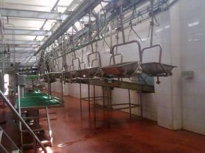 Pig Slaughter Machine Flat Type Bleeding Conveyor