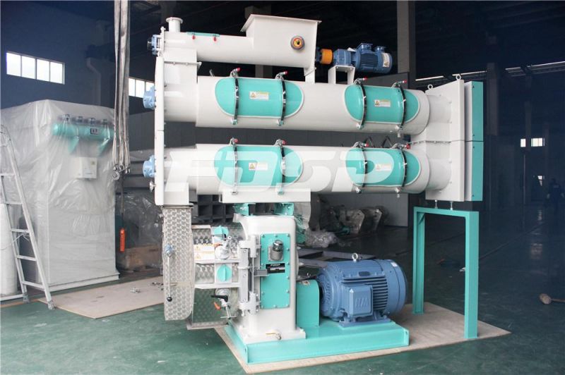 CE ISO Approved Professional Factory Price Poultry Feed Pellet Mill with Double Conditioner