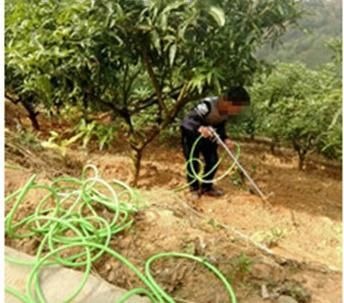 Fertilizer Spray Jet Gun Liquid Chemical Fertilizer Dressing Gun Fertilizer Applicator Pressure Liquid Chemical Fertilizer Spray Gun