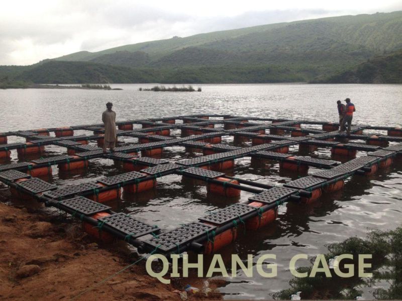 HDPE Square Floating Fishing Cage Structures