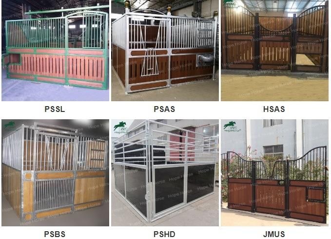 High Quality Galvanized Horse Stall