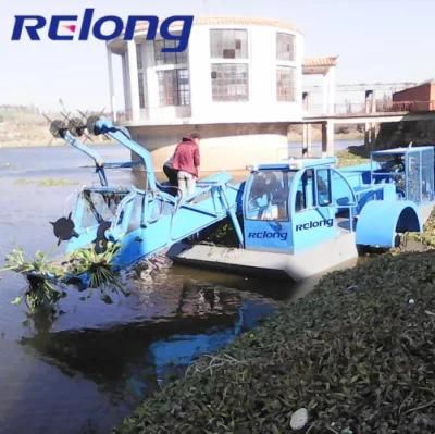Economical Lake Weed Cutter Boat Aquatic Weed Cutting Harvester