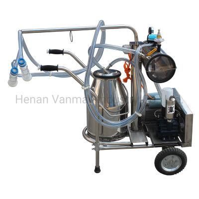 Animal Farm Milking Machine Bucket Vacuum Pump Milking Machine