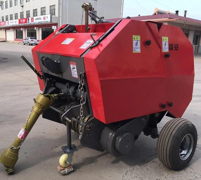 Automatic Rice Wheat Grass and Straw Mini Round Hay Baler