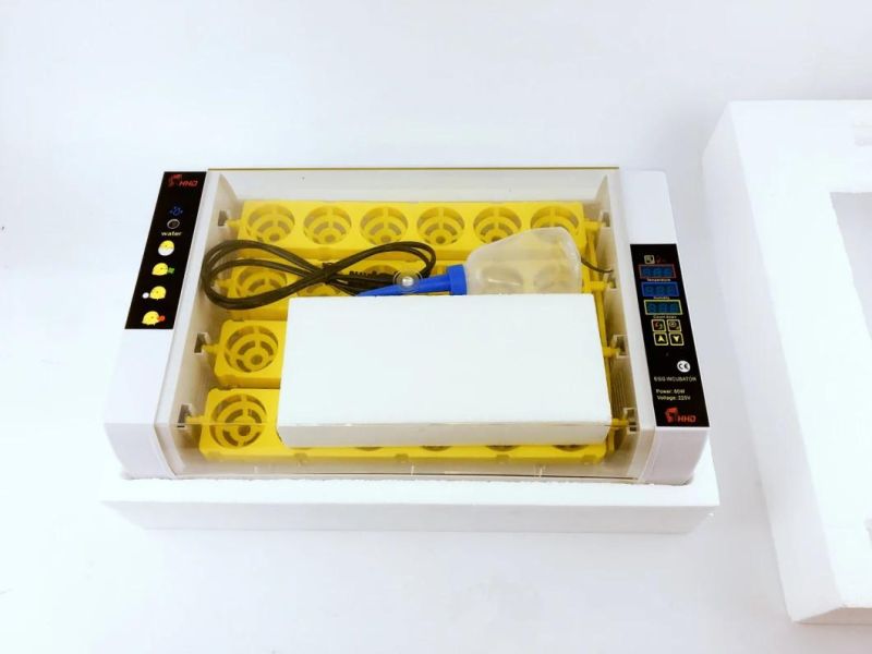 Popular Hhd 24 Eggs Automatic Chicken Egg Incubator Yz-24A