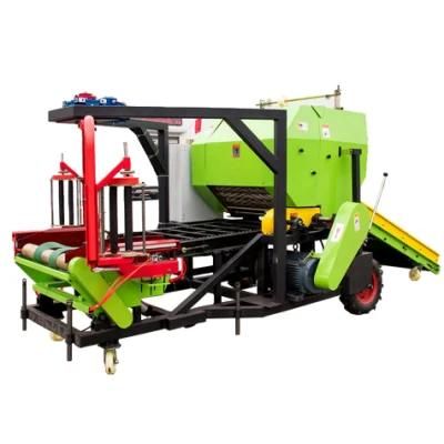 45-60 Bundle/H Hay Baler Mini Grass Silage Packing Machine Round Hay Straw Film Wrapping Machine