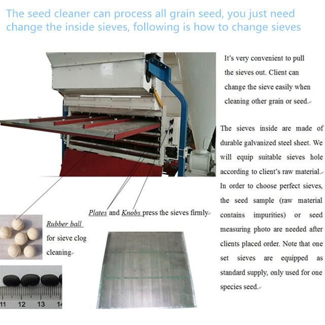 Sunflower Seed Cleaning Machine Grain Cleaner