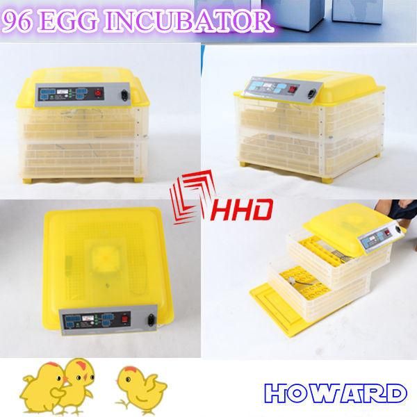 Hot Sale of 96 Small Chicken Eggs Incubator (EW-96)