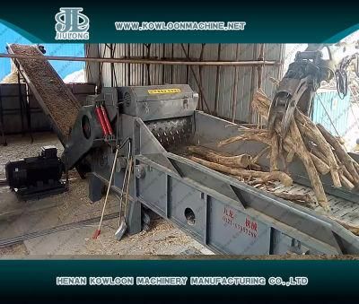 Industrial Wooden Waste Wood Crusher Machine Drum Wood Chipper Shredder