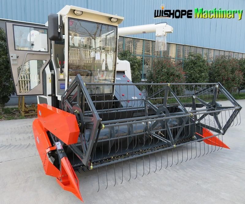 3m Cutting Width Combine Harvester for Rice Paddy Field