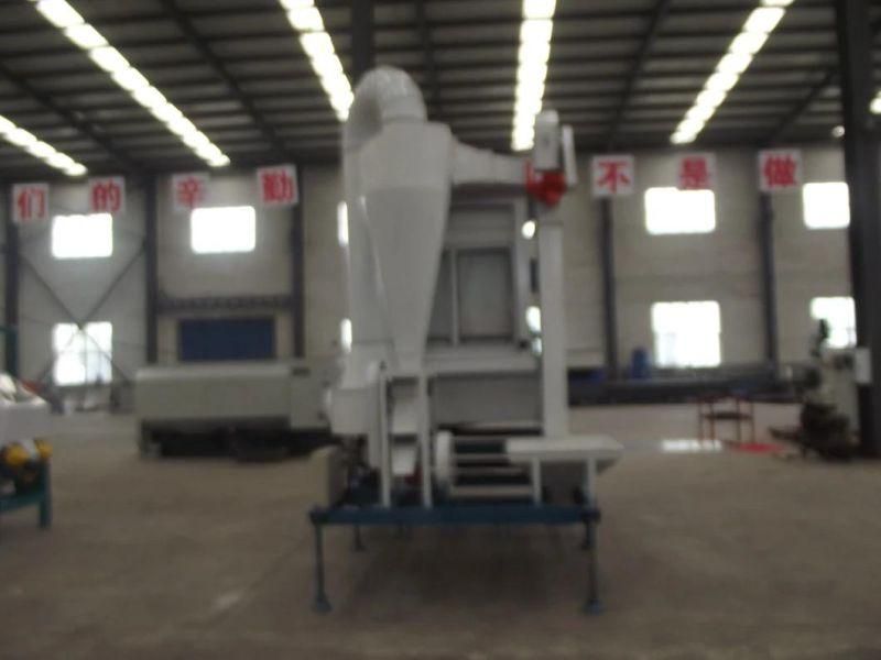 Mobile Wheat Sesame Grain Bean Seed Cleaning Machine Equipment