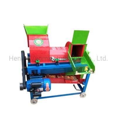 Multi-Function Diesel Sorghum Soybean Paddy Rice Wheat Peeler Corn Sheller Thresher Machine