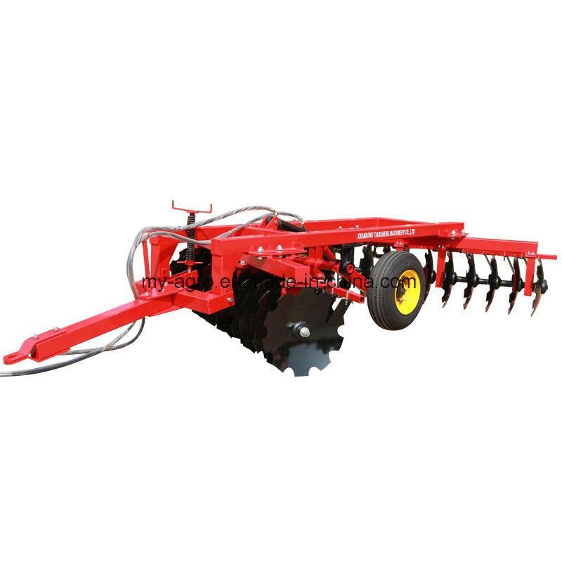 Folding Combined Ground Preparation Machine Wide Heavy Duty High Speed Disc Harrow