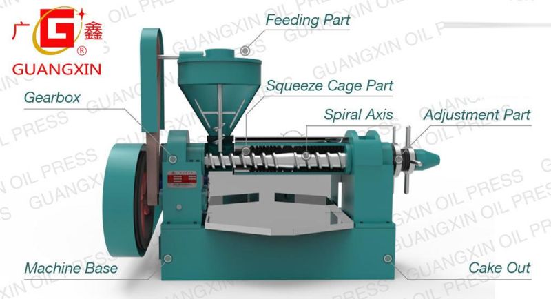 8-12kg/H Home Use Small Oil Press Machine