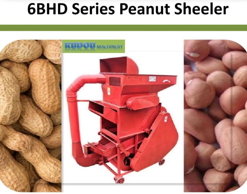 China Offer Peanut Sheller Groundnut Huller Dehuller Dry Groundnut Shelling Machine