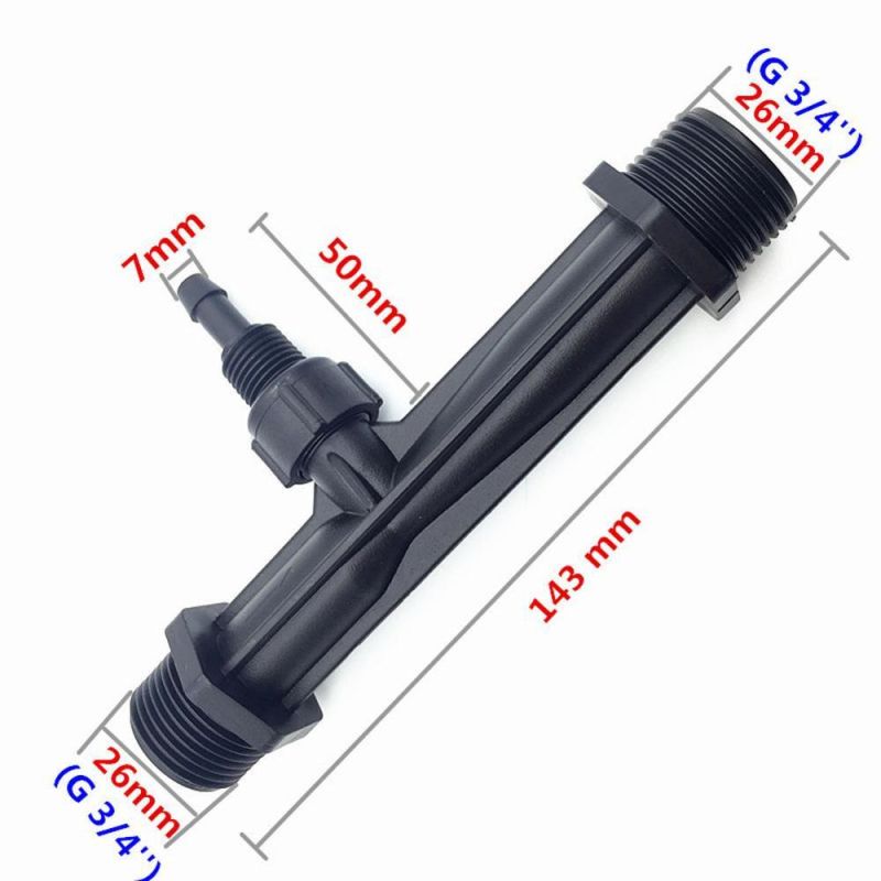 1/2 3/4 Inch Male Thread Automatic Agriculture Irrigation Venturi Fertilizer Injector Kit