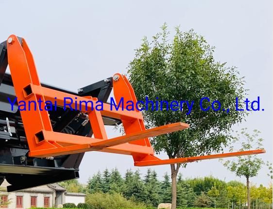 Wood Processing Machinery Skid Steer Attachment Firewood Processor