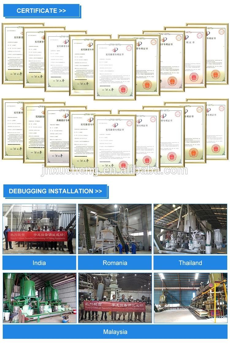 Small Wood/Feed/Fertilizer/Flat-Die Pellet Mill Machine (SKJ-280)