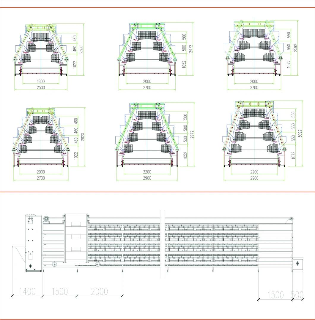 Specialized Battery Layer Cage for Poultry Farm in Africa