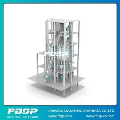 Single Szlh420 (10tph) Poultry Feed Production Line