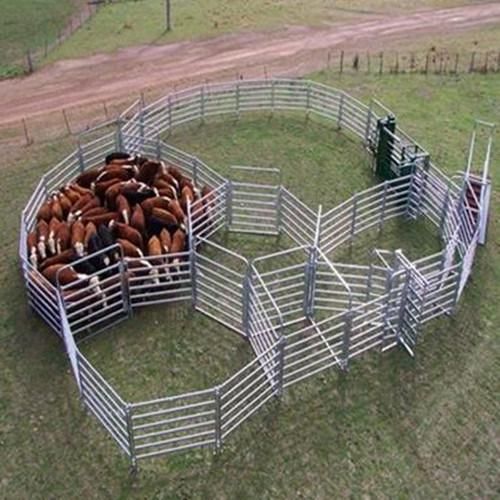 Livestock Equipment Farm Field Yard Factory Carbon Steel Sheep Hurdle Grassland Yard Fence for Sheep/Cattle/Horse