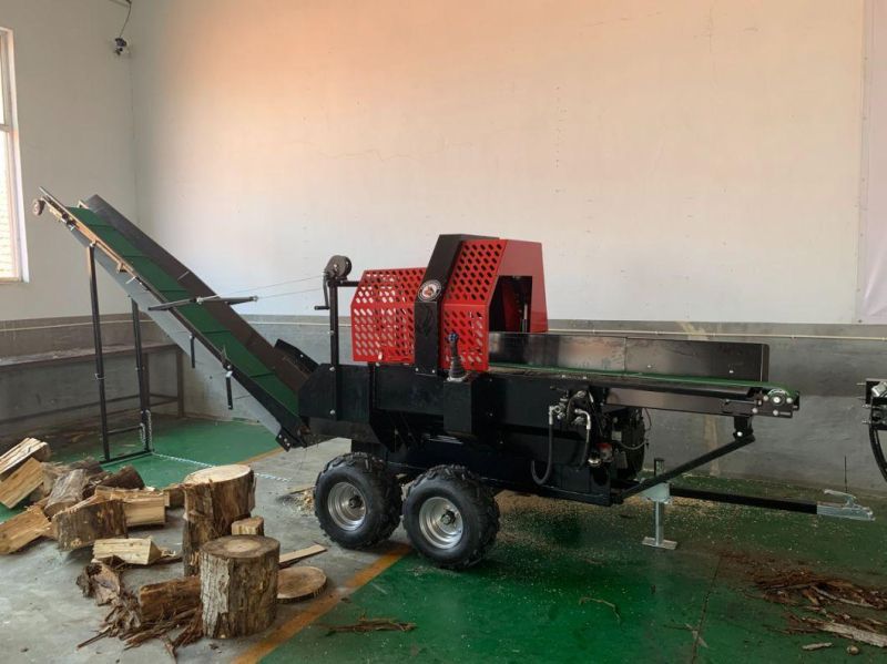 30ton Splitting Force Automatic Remote Firewood Processor/Splitter