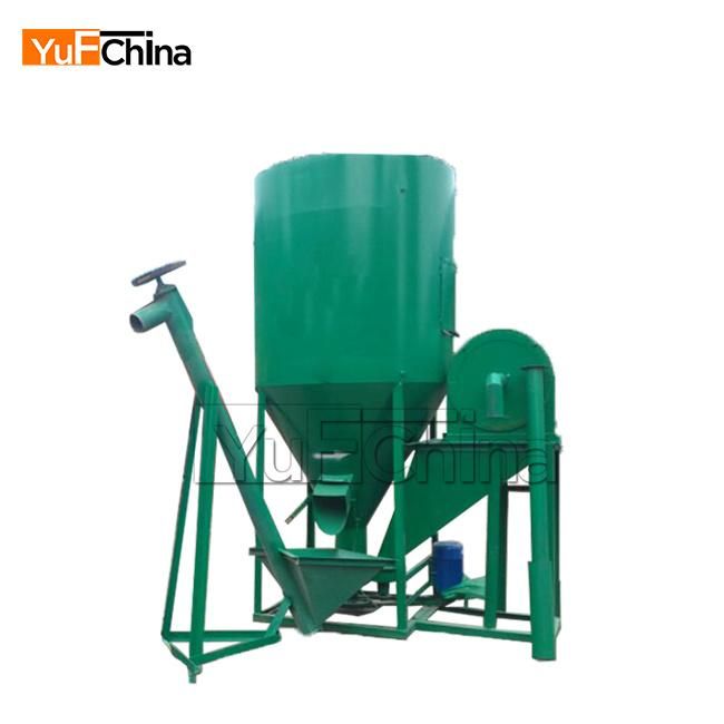 Vertical Feed Mixer Machine and Crusher for Feed Production Line