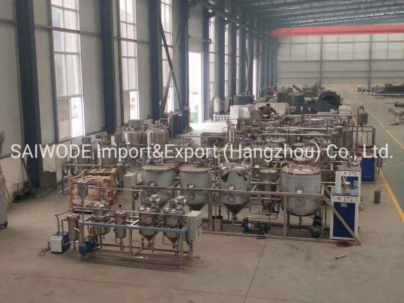 500kg/D Small Sesame Peanut Coconut Oil Refining Plant