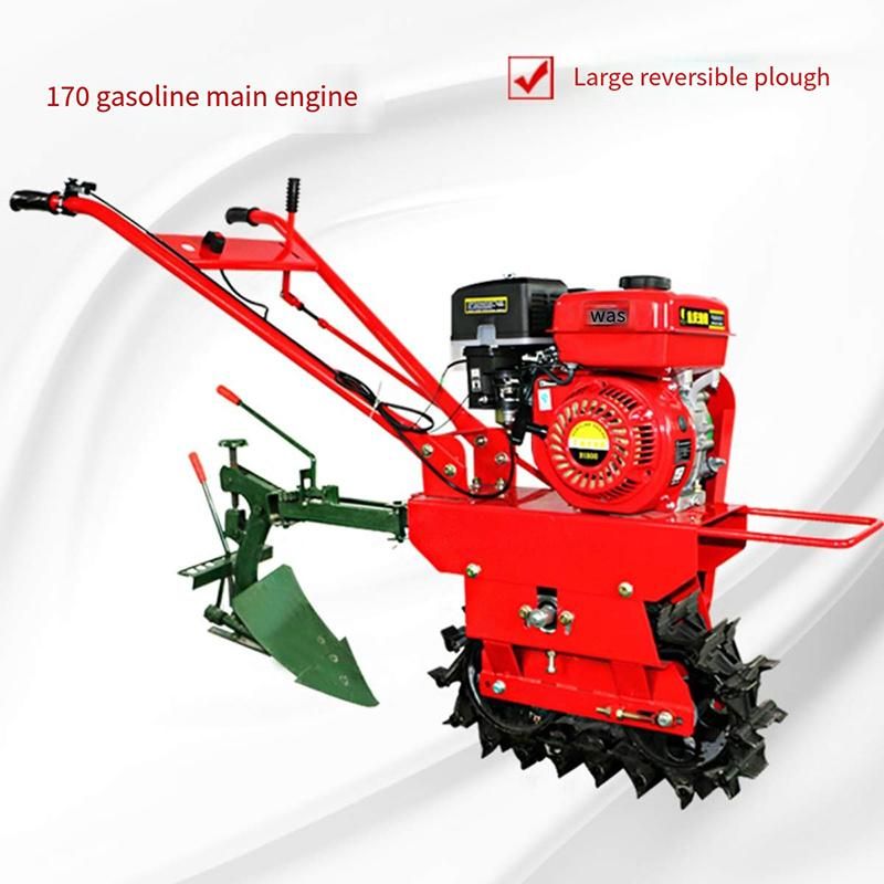 Chain Rail Micro Cultivator Tillage Single Chain Style Wheel Half Ditching, Fertilizing