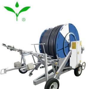 Newly Retractable Spray Water Mobile Farm Hose Reel Irrigation System Great