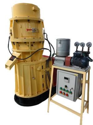 Skj3-350 Flat-Die Type Grass Feed Pellet Machine CE