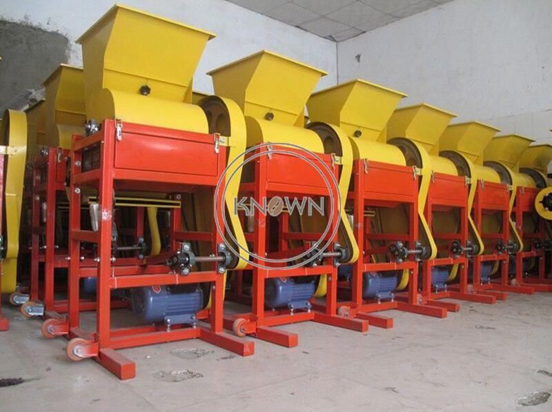 Commercial Cashew Sheller Dry Peanut Red Skin Peeling Machine Automatic Almond Peeler Machinery Camellia Nectar Seed Shell Machine