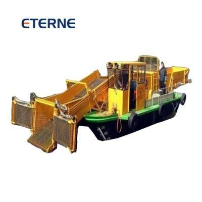 Small Trash Hunter River Cutter Suction Dredger Aquatic Weed Cleaning Boat