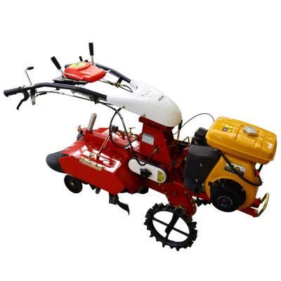 Hand Push Gear Structure Cultivator Ditcher for Narrow Field