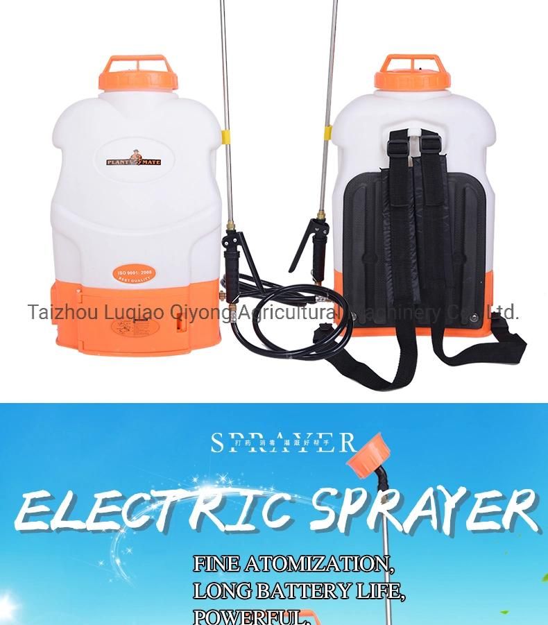 20L Hot Sale Electric Knapsack Agriculture Battery Sprayer