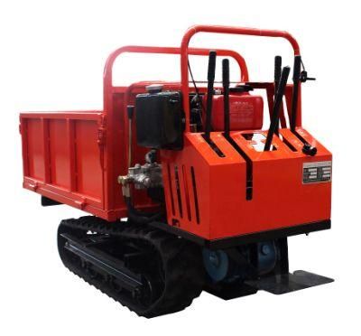 Hydraulic Garden Heavy Loader Crawler Dumper Mini Transporter for Sale