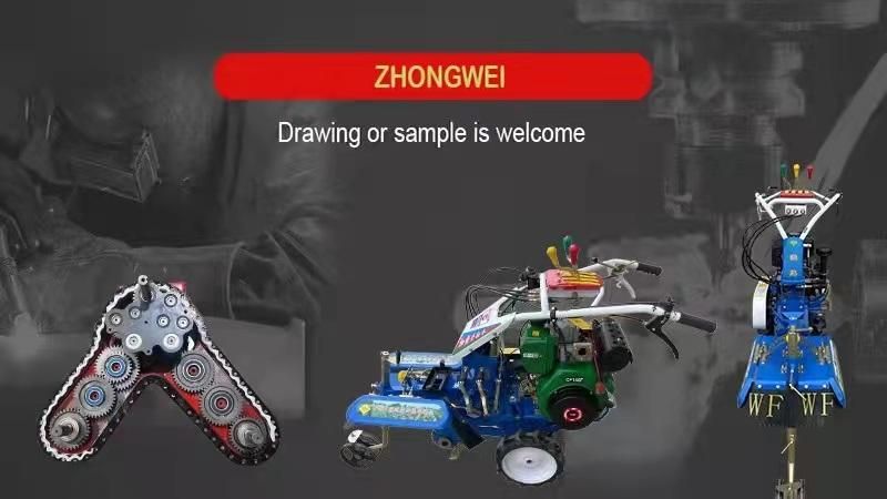 Mini Small Diesel Power Tiller Management Machine Agricultural Farm Multifunctional Power Tiller Cultivator