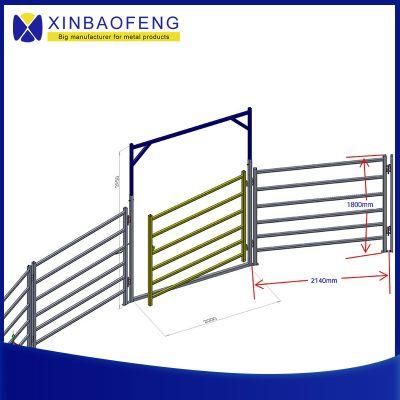 Hot Sale SGS Certified Hot-DIP Galvanized Steel Pipe Cattle Farm Fence