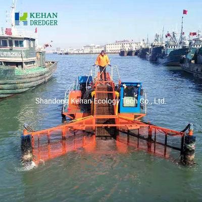 Harbour Cleaning Machine Floating Wastes Skimmer Vessel Cleaner